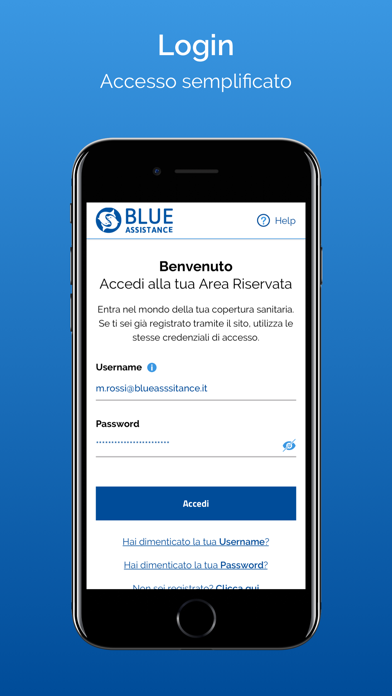 Screenshot #1 pour Blue Assistance