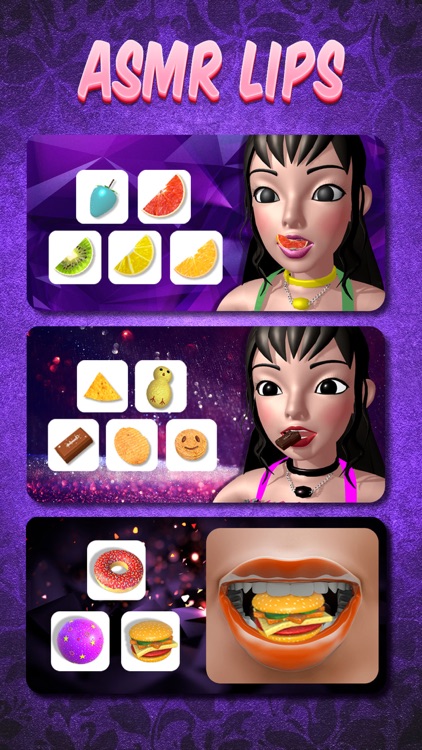 Satisfying Lips! ASMR Mukbang