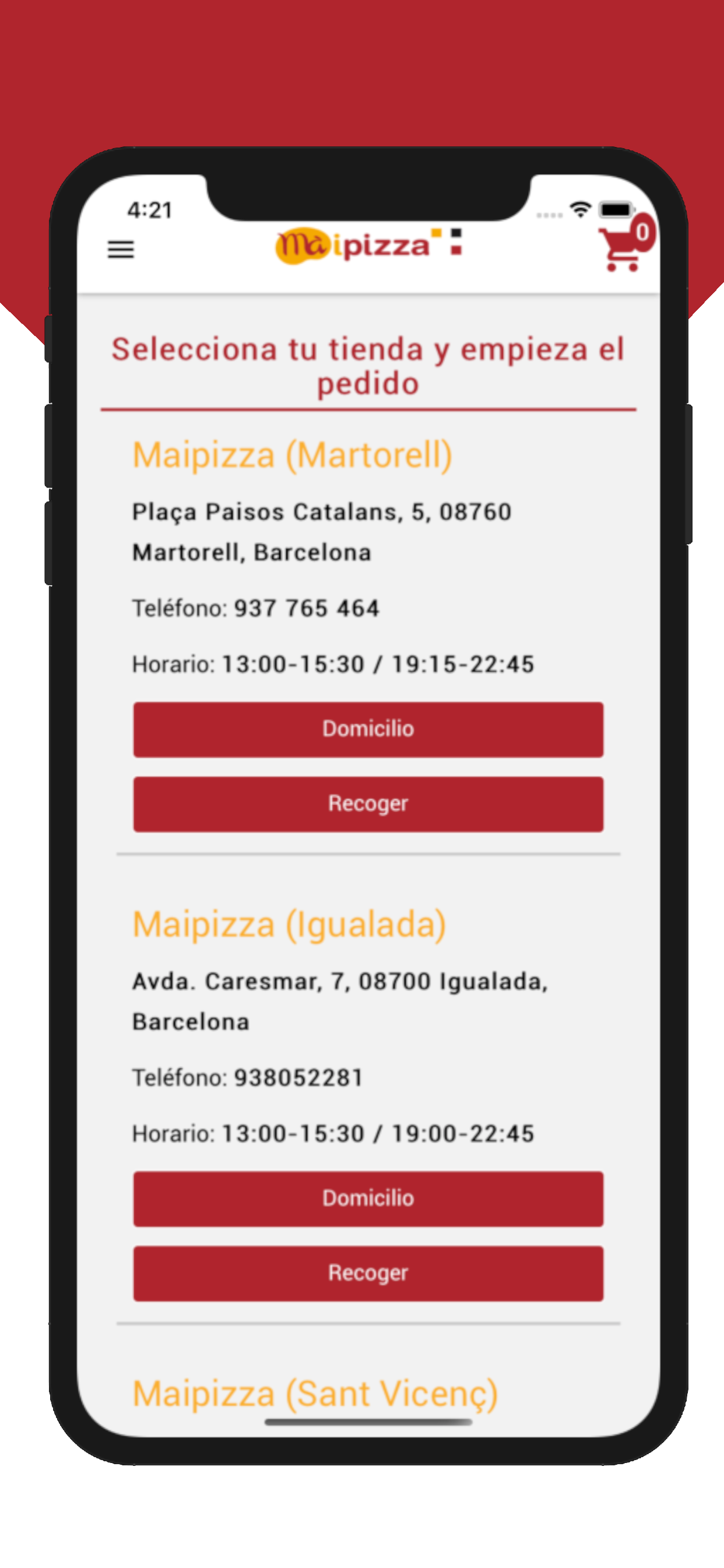 MaiPizza screenshot 3