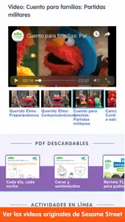 sesame para familias militares iphone capturas de pantalla 3