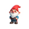 Happy Garden Gnome Stickers App Icon