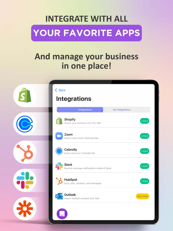 Yobi: AI Teammates iPad screenshot 7 - Business app