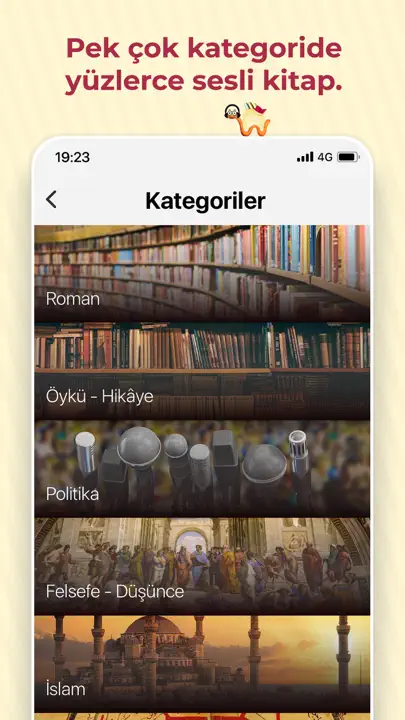Kitapyurdu Sesli Kitap iPhone Ekran Görüntüsü 4