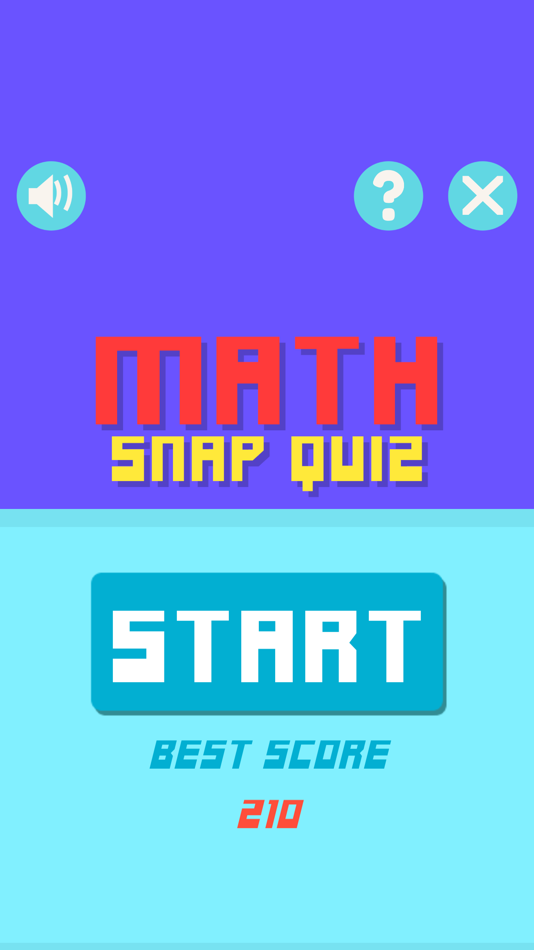 #1. Math Snap Quiz-Mental Counting (iOS) Tekijänä: F Permadi
