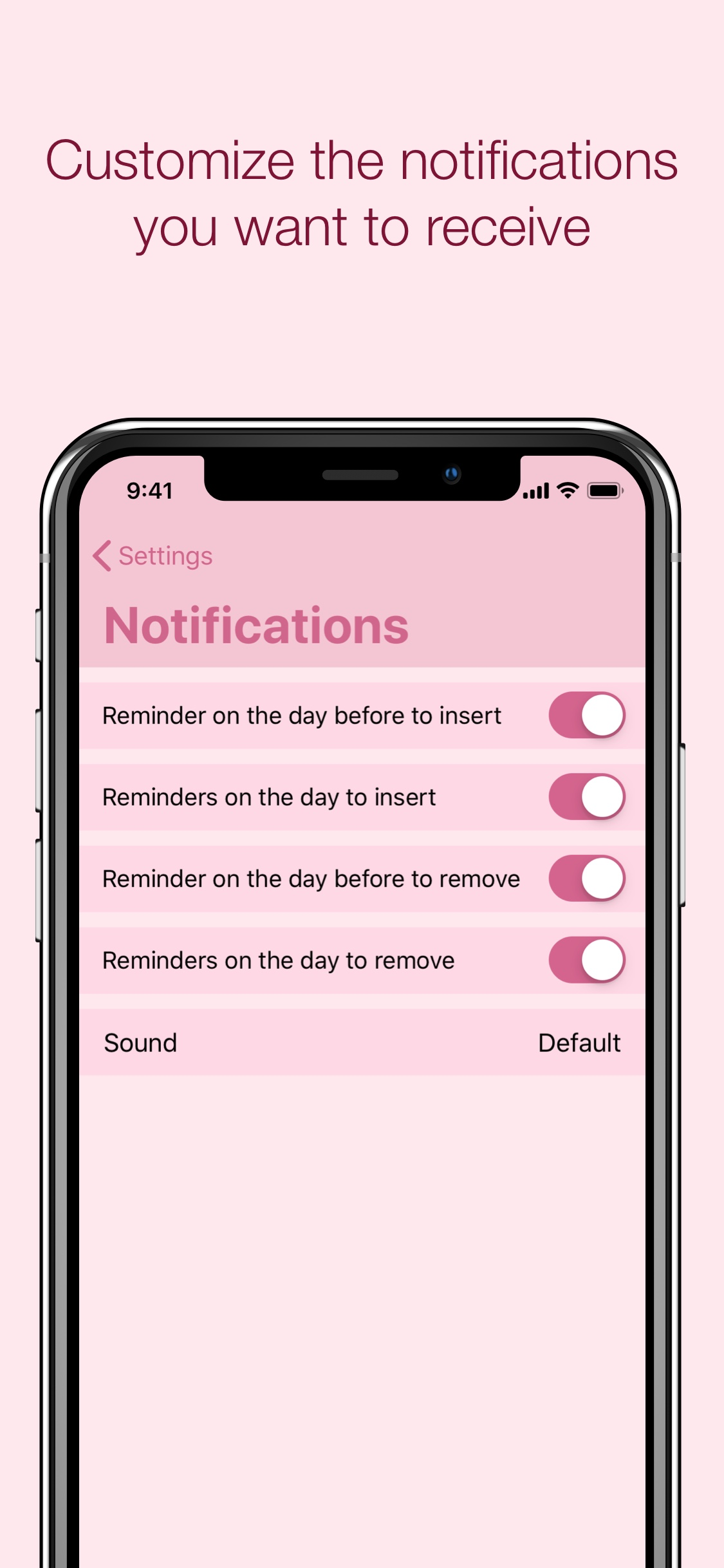 Contraceptive Ring Reminder + screenshot 4
