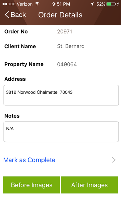 H&O Grounds app screenshot 3