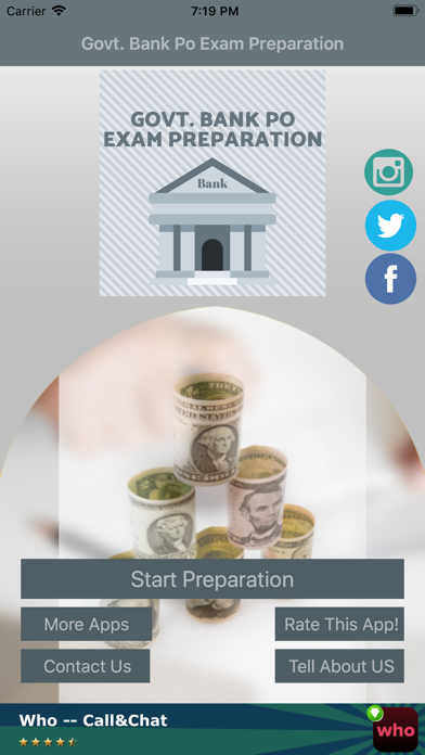 Screenshot #1 pour IBPS & SBI Bank PO Exam Guide