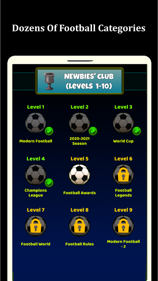 #3. Football Quiz - Trivia 2025 (iOS) От: Sumeyye Gumus Uzun