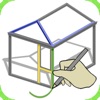 指尖绘门窗阳光房设计管理软件 icon