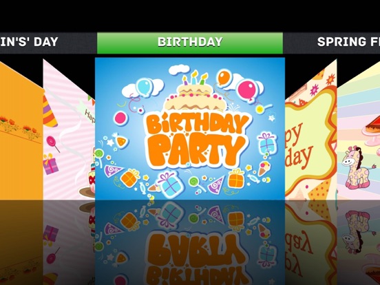 Screenshot #4 pour Birthday Card Maker: MyeCard