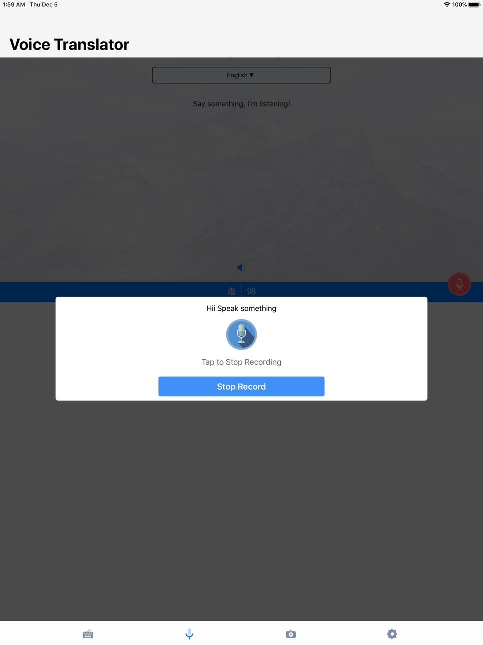 iPad screenshot