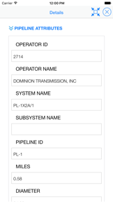 Pipeline Info Mgmt Mapping screenshot