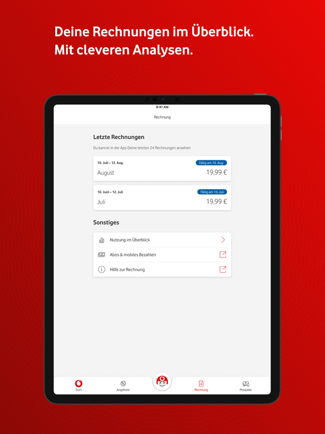 ‎MeinVodafone Screenshot