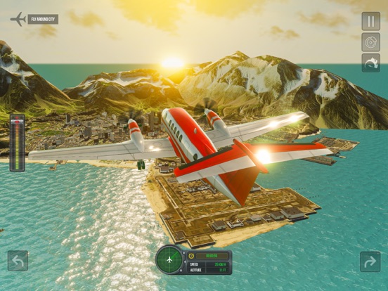 Flight Simulator - Airplane iPad app afbeelding 7