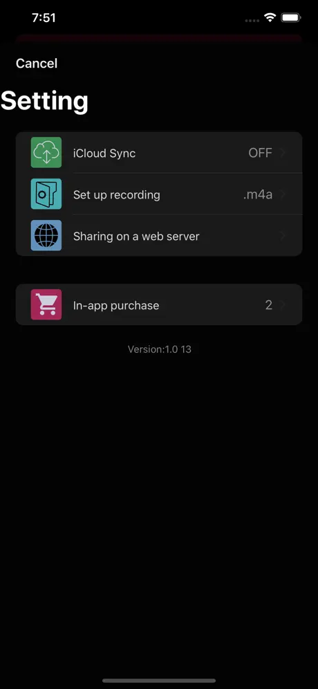 Sound recording recorder