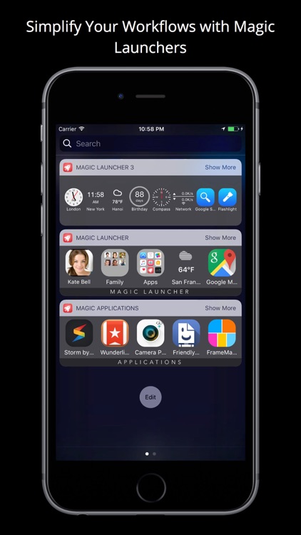 Magic Launcher with Widgets screenshot-3