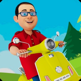 螢幕擷取畫面 (10) Bhide Scooter Race| TMKOC Game
