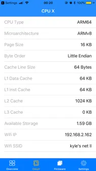 CPU X iphone bilder 3
