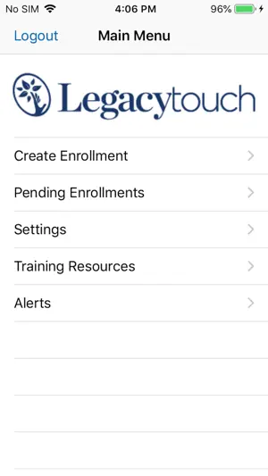 Legacy Touch screenshot 1
