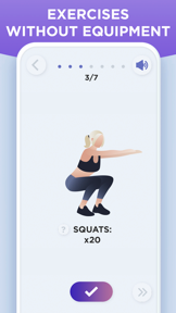 ZuFit: Home Workout for Women screenshot