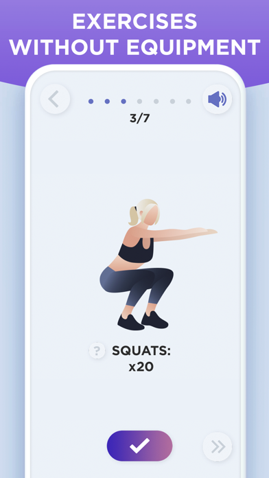 ZuFit: Home Workout for Women iPhone screenshot 3 - Health & Fitness app