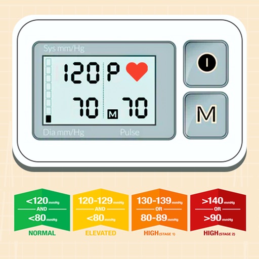 Blood Pressure Checker App icon