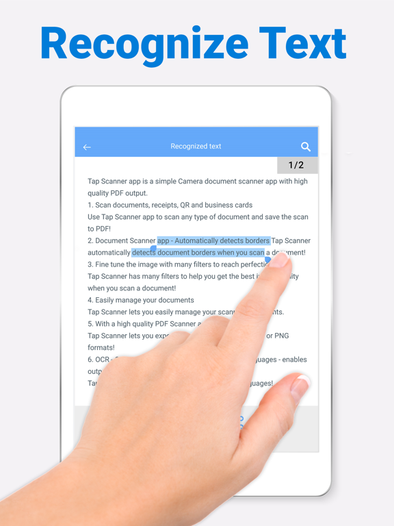 TapScanner - PDF Scanner Appのおすすめ画像4