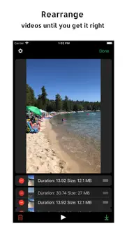 merge videos - compilation iPhone Captures Décran 3