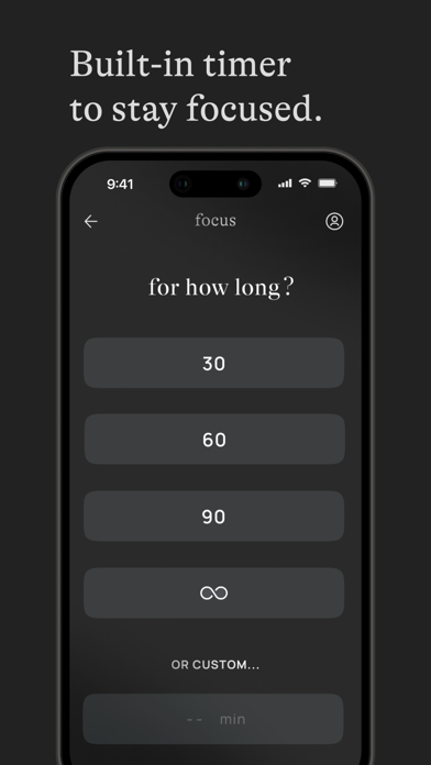 Zentra: Focus Music & Timer Screenshot