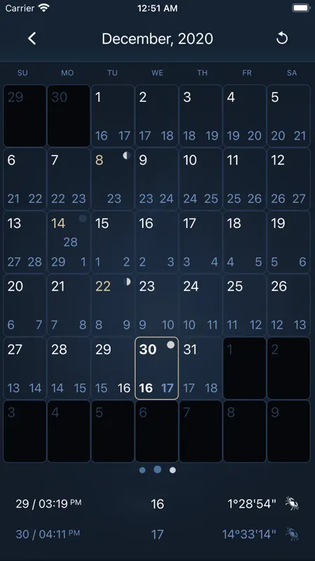 Deluxe Moon Pro • App & Widget screenshot 6 of 10