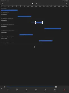 Audio Editor - Music editor iPad image 1