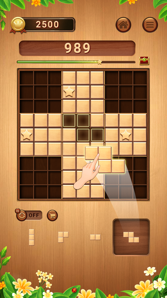 #6. Block Puzzle: Wood Block Game (iOS) 由: Suga Technology Ltd (Apps)