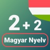 Numbers in Hungarian language icon
