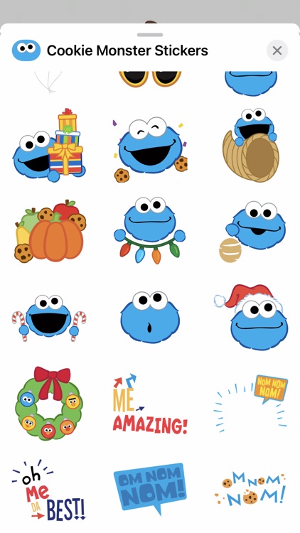 Cookie Monster Stickers screenshot-3