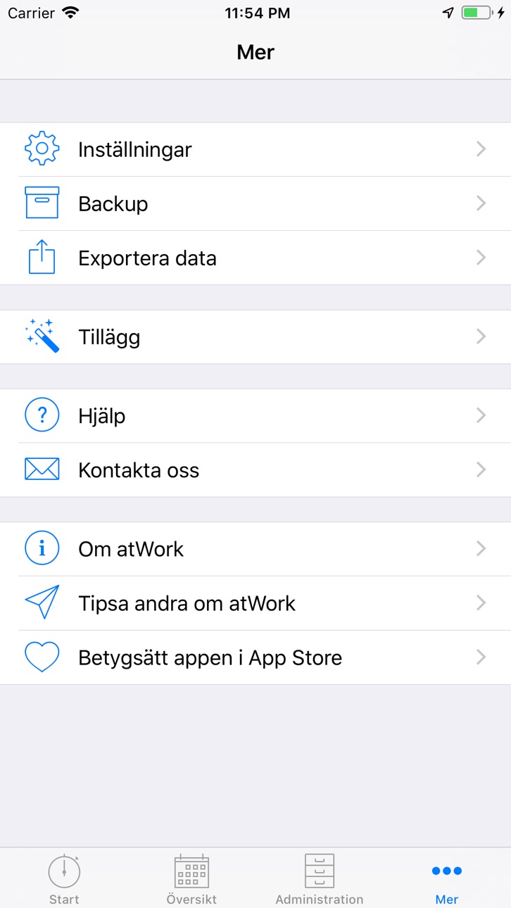 iPhone screenshot