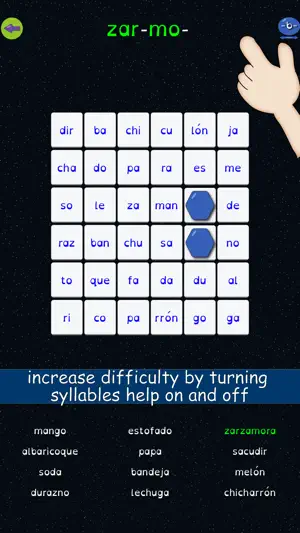 Sopa de Sílabas screenshot 2