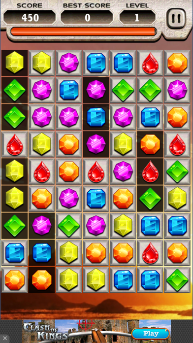 Screenshot #1 pour Jewels Star Match