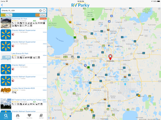 Screenshot #5 pour RV Parky - Parks & Campgrounds