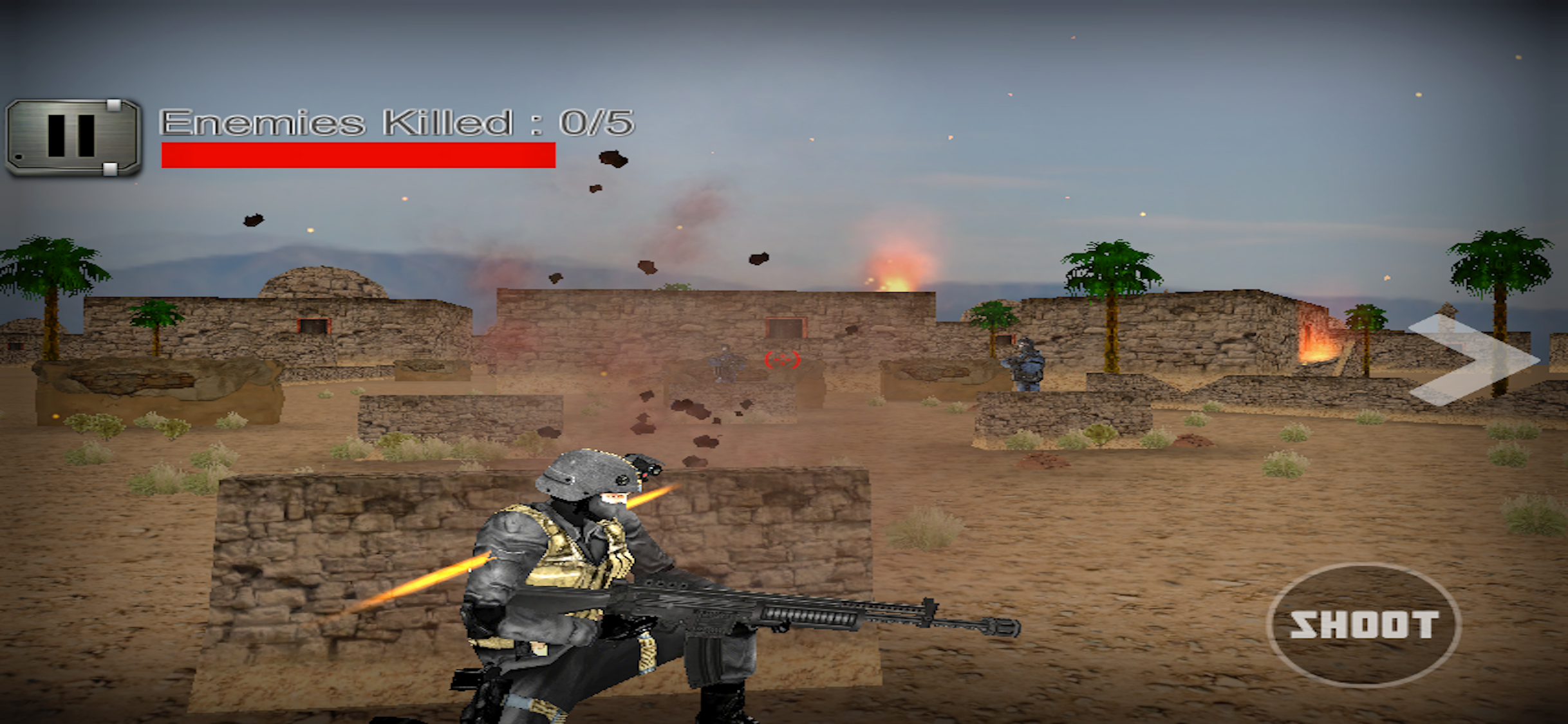 Sniper Shooting Alpha Strike