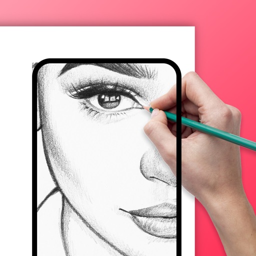 Dibujar AR y Calcar - ArtEasy App Icon - AI Art Apps
