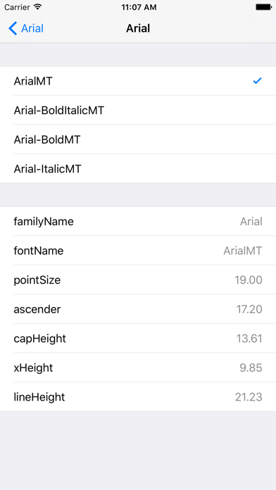 Fonts Inside Screenshot 2 of 4