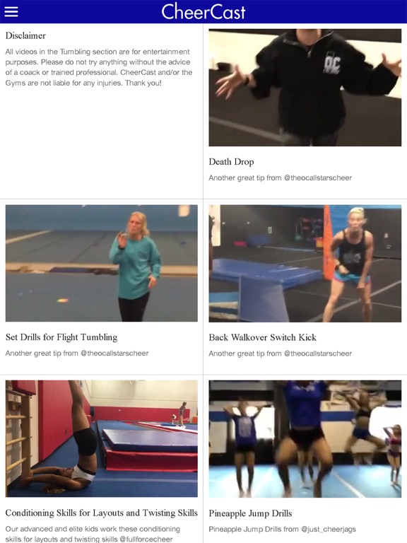 CheerCast iPad screenshot 3 - Sports app