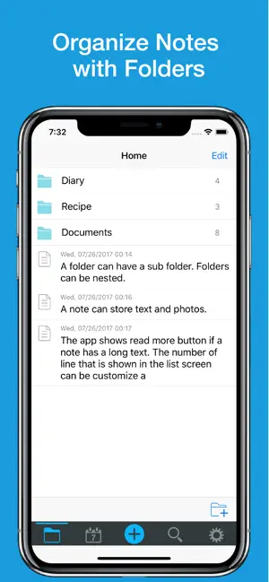 Notes and Folders screenshot 1