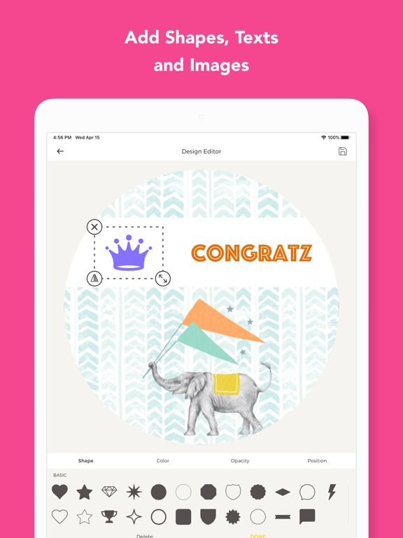 Labelr: Label & Sticker Maker iPad screenshot 5 - Graphics & Design app