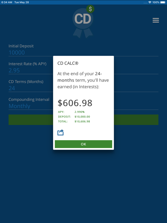 Screenshot #4 pour Calcul CD Pro