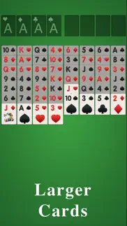 free-cell solitaire iphone screenshot 3