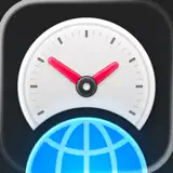 Clock Widget Time Zones - 앱 아이콘