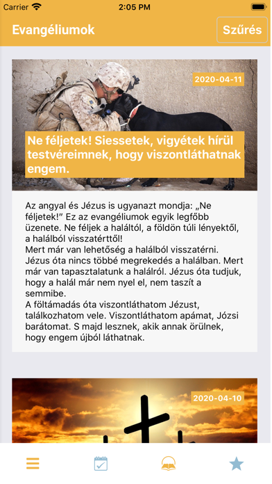 Emmausz Screenshot