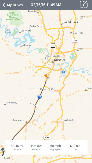 Screenshot #3 pour AutoDrive — Mileage Tracker