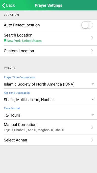 Mercy Without Limits Athan app Screenshot